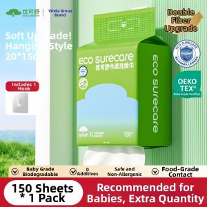 ECO SURECARE | Baby Facial Towel 150 Pieces