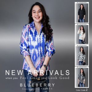 ส่งเร็ว! ผ้าโพลีเอสเตอร์เนื้อนุ่มสวยสุดหรู ดีเทลผ้าม้วนพิมพ์ลายทั้งตัวสวยคมชัดสีสดใส ปลายแขนยางยืด เหมาะสำหรับสาวๆๆรอบอก(36-46