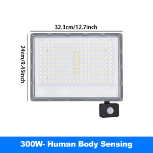 LED FloodLight PIR Motion Sensor Outdoor Waterproof Reflector LED Spotlight For Street Garden Wall Light 50W 100W 200W 300W 500W