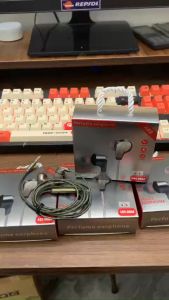 Tai Nghe nhét tai Chân Tròn Jack 3.5mm Tích Hợp Mic Đàm Thoại Dùng Cho điện thoai laptop PC pad