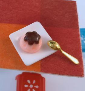 อุปกรณ์ตุ๊กตาจิ๋ว DIY ฉากจําลอง Miniature ชุดขนม Home Living แบบคงที่สําหรับเด็กอายุมากกว่า 14 ปี