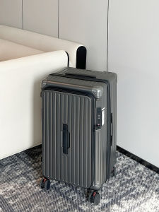 Large Capacity Side Opening Mens Luggage 28 Inch Explosive Proof Five Wheels Extension 20 Inch Boarding Travel Suitcase