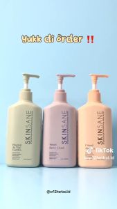 BODY SERUM SKINSANE BODY LOTION PENCERAH KULIT WANGI SEHARIAN BRIGHTENING & MOISTURIZING KULIT HALUS DAN LEMBUT