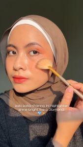 SANIYE 5 Warna Glitter Highlighter Wajah Highlight Eyeshadow Waterproof E0155  [ BPOM ]