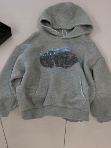 Girls Fleece Lined Hoodie Comfortable Long Sleeve round Neck Pullover Sweatshirt Warm Outerwear for Autumn Winter Season