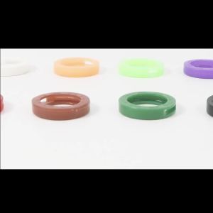 10-50Pcs Key Cap Covers Durable Silicone Key Identifiers Sleeve Hollow Key Labels Coded Tag Marker for Standard Flat House Keys