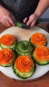 Rautan Spiral Wortel untuk Bento Hiasan Bahan Stainless Pengupas Wortel