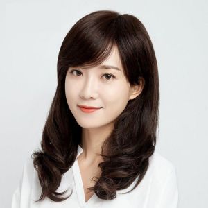 Wig long female hair natural and realistic Internet celebrity full head cover medium and long curly hair big waves