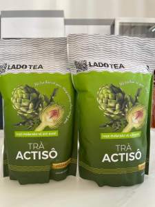 Trà atiso Ladophar 100 túi lọc date mới