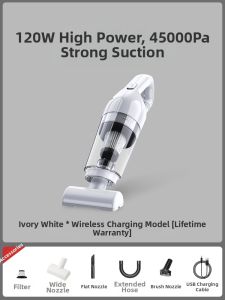 「China Plug」HELLOLEIBOO | Powerful Handheld Mini Vacuum Cleaner for Home Car and Bed Use