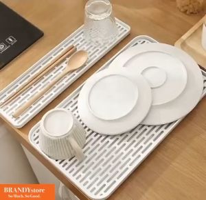 Tatakan Pengering Piring Dish Tray Drainer Gelas Mangkuk