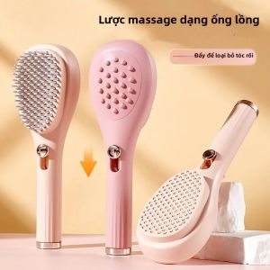 Lược Thần Kỳ Thu Gọn 214 - Dụng Cụ Làm Sạch Tóc Và Da Đầu Gia Dụng Chống Tĩnh Điện Tạo Kiểu Massage Làm Mượt Gỡ Rối - Chất Liệu Nhựa