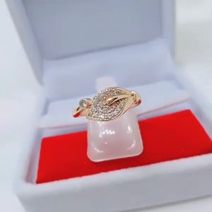 Cincin Fleksibel Wanita Aksesoris Fashion Awet Tahan Lama Anti Karat Cocok Untuk Harian G8-4B