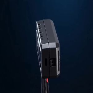 Motorcycle Fuse Box 20A Low Profile Terminal Block with LED Indicator 4 Circuits Battery Relay for Cars ATVs UTVs