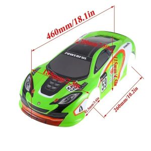 NEEBRC 1/10 RC Car Shell Racing Car Painted Body High Hardness 190/195mm Width for 1:10 RC Drift Touring Yokomo Hpi ZD TAMIYA