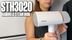 PHILIPS Foldable Handheld Compact Garment Iron Steamer STH3020/10 Series 3000