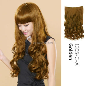 Clip in Hair Extensions Invisible Half Wigs Soft One Piece Thick Hairpiece for Women Girls