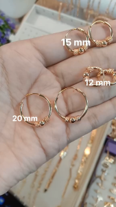 ANTING GIPSY POLOS PENTOL GOLD TERBUAT DARI BAHAN KOIN 1991 ANTI KARAT