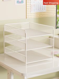 Desktop Organizer Storage Shelf Multifunctional Metal