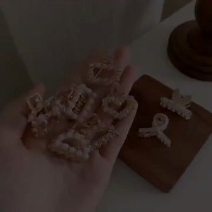 Jepitan Rambut Motif Mutiara MURAH Model Korea / Jeday Mini 2.5CM Aksesoris Rambut Anak Perempuan - RANDOM