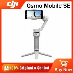 DJI OM SE Osmo Mobile SE ขากล้องมือถือใหม่ล่าสุดม้วนเร็วระบบกันสั่น3แกนแบบพกพาและพับได้ของแท้