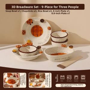 Gorgeous Ceramic Dessert Rice Bowl