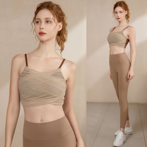 ชุดโยคะผู้หญิง Tagkita ชุดออกกำลังกายสปอร์ตฟิตเนส กระโปรงสั้นเอวสูง ชุดโยคะผู้หญิง ชุดออกกำลังกาย ชุดโยคะ ชุดออกกำลังกาย