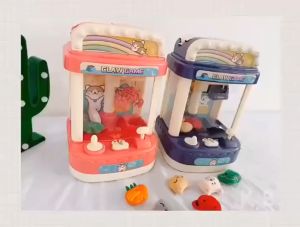 Toys - Mainan Anak Claw Machine / Mesin Tangkap Boneka / Mesin Capit Boneka Seperti Time Zone
