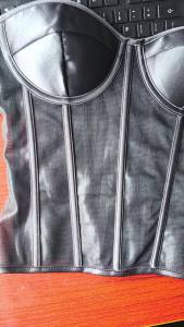 Áo Corset Nữ Có Cúp Overbust Ren Up Huấn Luyện Eo Chất Lượng Áo Ống Lưới Hai Lớp Trang Phục Sân Khấu Đám Cưới