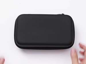 EVA Headphone Data Cable Storage Case Mini Portable Hard Shell USB Organizer Bag