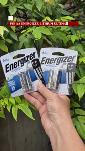 Vỉ 2 viên pin tiểu AA 1.5V Lithium Ultimate Energizer chính hãng dùng cho các thiết bị cao cấp