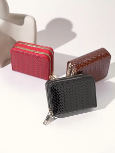Dompet Resleting  Resleting Simple Kekinian Keren Motif Hitam Rowena Branded Wanita WA1175B5 2