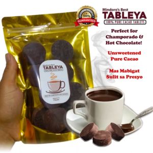 Tablea Mindoro Original Premium Pure Cacao Tableya Unsweetened Fine Tsokolate Chocolate Champorado Pasalubong