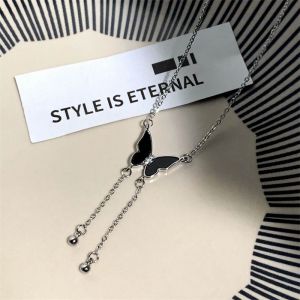 สร้อยคอแฟชั่น สร้อยคอผู้หญิง สร้อยคอผีเสื้อสร้อยจี้ผีเสื้อ