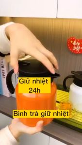 Ấm Pha Trà Giữ Nhiệt Inox 316 Dung Tích 1000ml Hàng Cao Cấp Phích Giữ Nhiệt Nước Nóng Lạnh Có Lọc Tiện Dụng