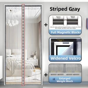 PISSA | Anti-Mosquito Magnetic Door Curtain Easy Installation Net