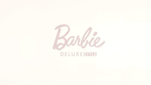 Barbie Deluxe Style Doll in Metallic Blue Top and Skirt Wavy Brown Hair Accessories like Silvery Jewelry (JFP42)