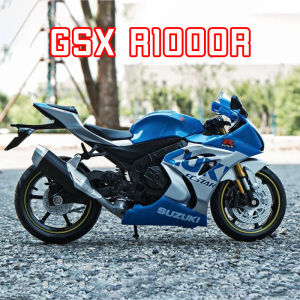 1:12 Scale Suzuki GSX R1000R Alloy Motorcycle Model Diecast Car Lovers Collection Kids Birthday Gift Metal Boys Toys