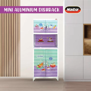 Rak Piring Alumunium Naiba Kuat Tahan Lama Anti Air