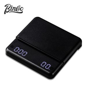 BINCOO Coffee Electronic Scale Mini Smart Espresso Bean Weighing Hand Brewing Flow Rate Powder Water Ratio Timing Scale