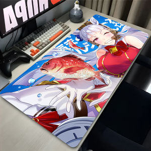 Mouse Pad Gaming Umamusume Gold Ship Mouse Mat Laptop Office Desk Mat PC Gaming Accessories Rubber Lock Edge Keyboard Pad