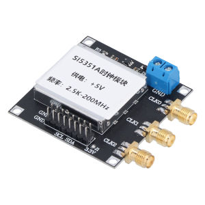 SI5351 Mô-đun Máy Phát Tín Hiệu Đồng Hồ Có Độ Ồn Thấp Máy Phát Tần Số Để Kiểm Tra Tín Hiệu