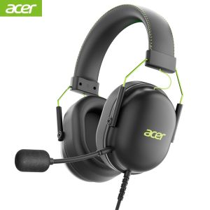 Acer | 2025 Acer Gaming Headphones OHW200 7.1 Surround Sound Wired USB Headsets Gamer with Mic Noise Cancelling- Gamer for PC Laptop