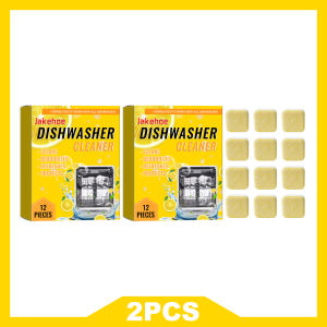 JOKEHOE Dishwasher Cleaner Strong Oil Stain Dirt Grease Removal Deeply Clean Descaling Detergent Tablets Kitchen Cleaning Tools