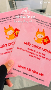 Sổ Hồng Cho Bé Bốc Thôi Nôi Thiên Lộc - Độc Đáo Ép Nhựa Cao Cấp - 1 Tuổi Cúng Căn Mua Kèm Bộ Bốc