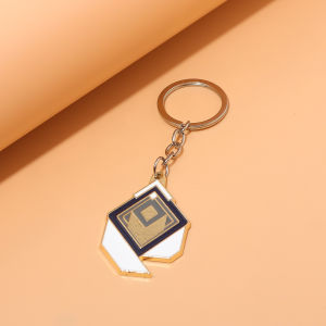 เกม VALORANT Empower พวงกุญแจเกมอุปกรณ์ต่อพ่วงอันดับอันดับป้าย KeyRing สําหรับผู้หญิงผู้ชายแฟนกระเป๋าเป้สะพายหลังอุปกรณ์เสริมเครื่องประดับของขวัญ