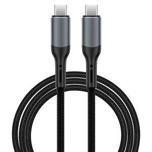 WIWU 240W PD Type C Cord USB 4.0 Cable USB Type C to USB C Cable Cord Wire Compatible with MackBook iPad Galaxy Laptop