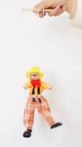Marionette Con Rối Chú Hề Kéo Dây Búp Bê Tương Tác Nhà Hát Múa Rối Đảng Ủng Hộ Quà Tặng Giáo Dục Cho Trẻ Em Bé Trai Bé Gái Người Lớn