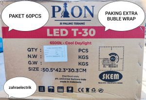BOHLAM LED / LAMPU LED PION EXTRA BUBLE WRAP PAKET GROSIR 5W-30W