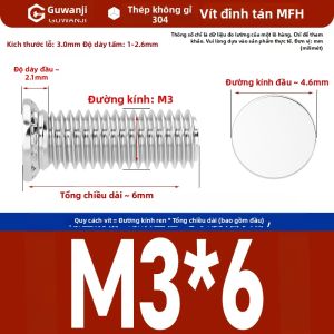 GUWANJI | Vít Bắn Ốc Inox 304